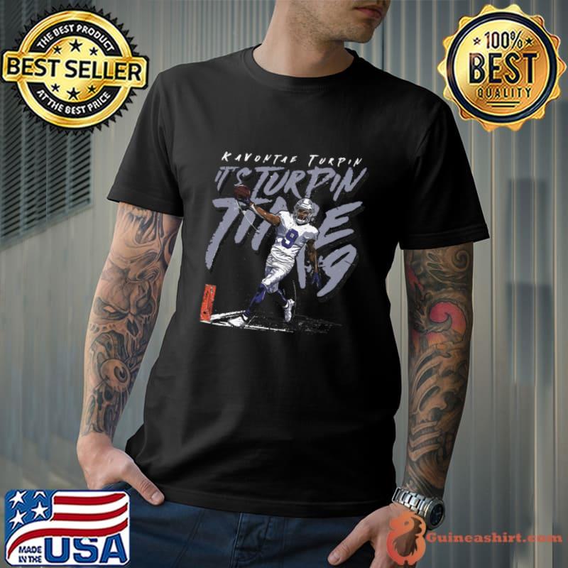KaVontae Turpin American football wide receiver Dallas Turpin Time T-Shirt