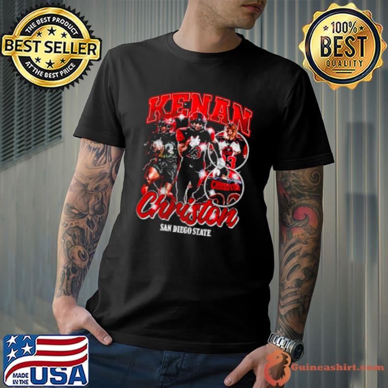 Kenan Christon San Diego State football shirt