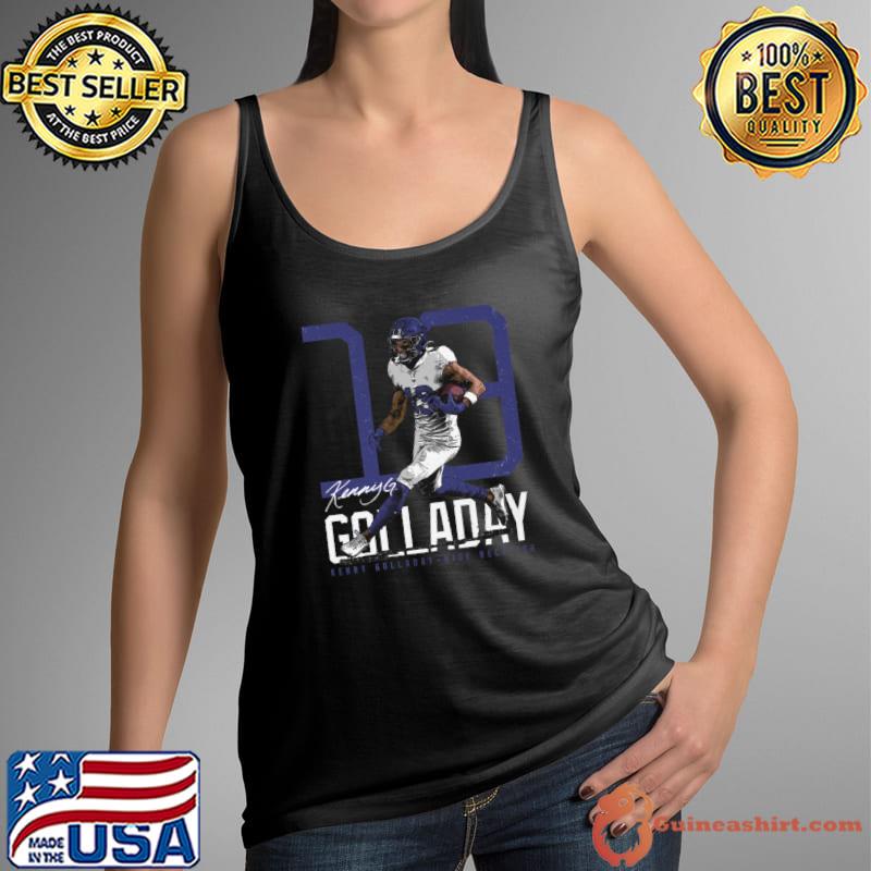 Kenny Golladay American football wide receiver New York G Bold Number T-Shirt Tank Top