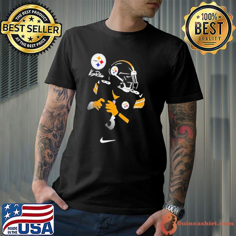 Kenny Pickett Pittsburgh Steelers Nike Youth Local Player Name & Number Shirt