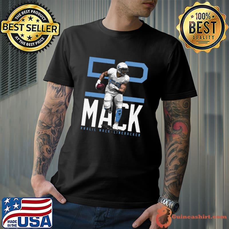 Khalil Mack Linebacker Football Los Angeles C Bold Number T-Shirt -  Guineashirt Premium ™ LLC