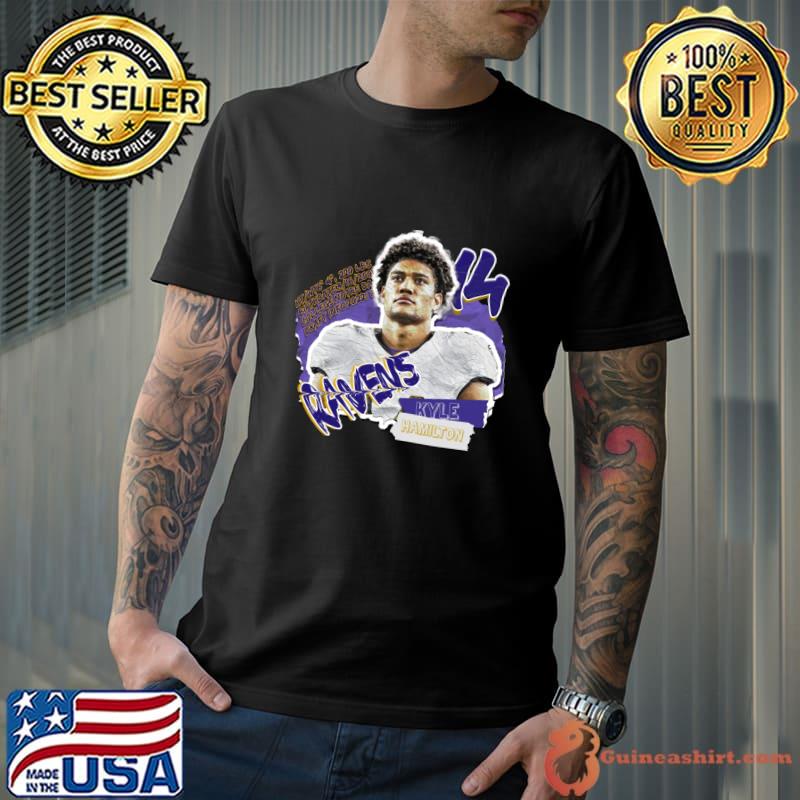 Kyle Hamilton American football safety for the Baltimore Ravens T-Shirt
