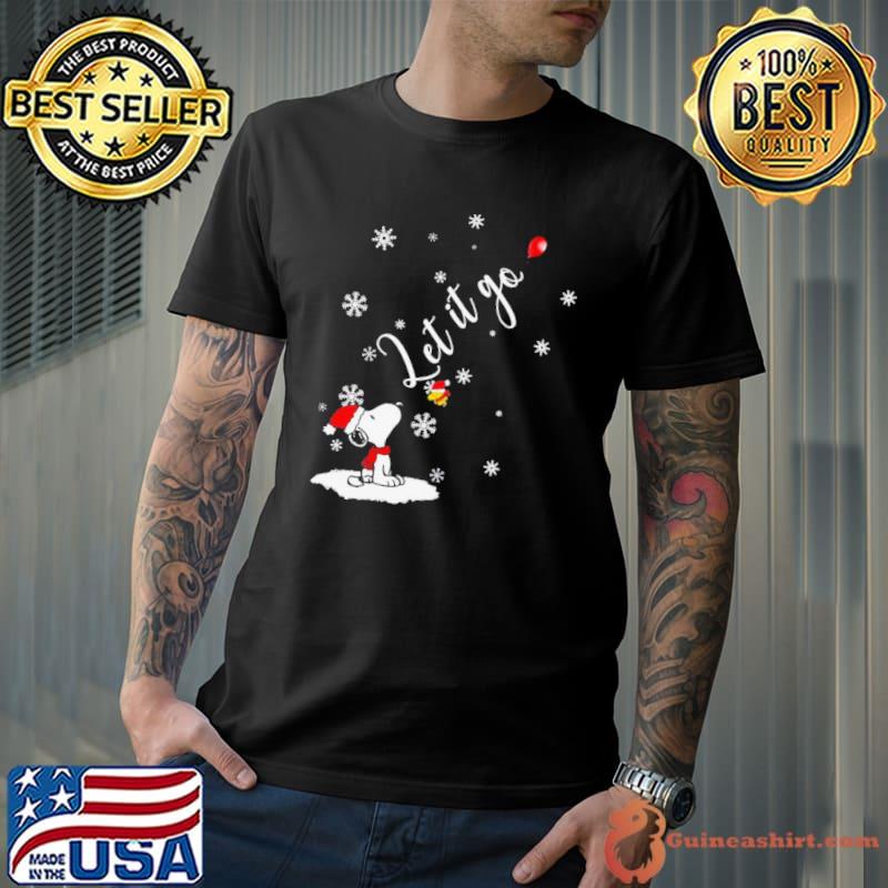 Let It Go Snoopy Christmas shirt