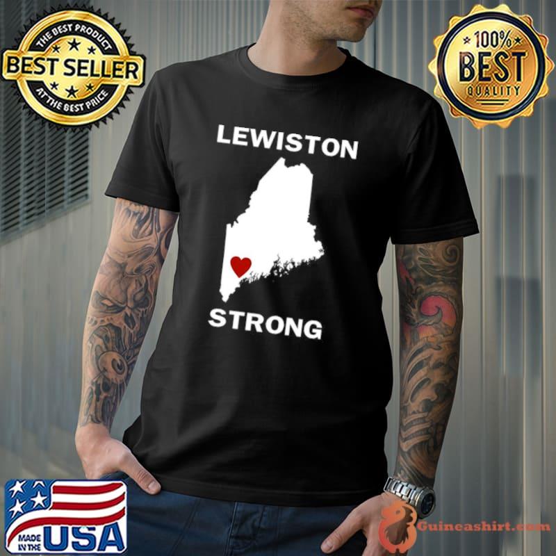Lewiston Strong T shirt Support Victims And Families In Lewiston Maine T shirt Shooting Victim Support shirt