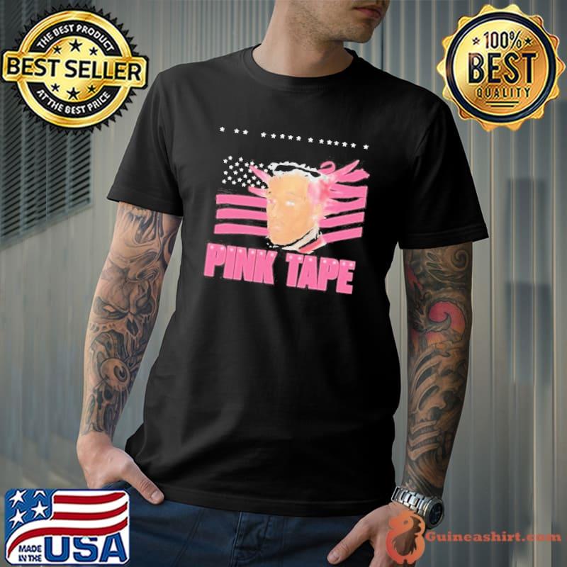 Lil Uzi Vert Pink Tape Black Portrait Shirt