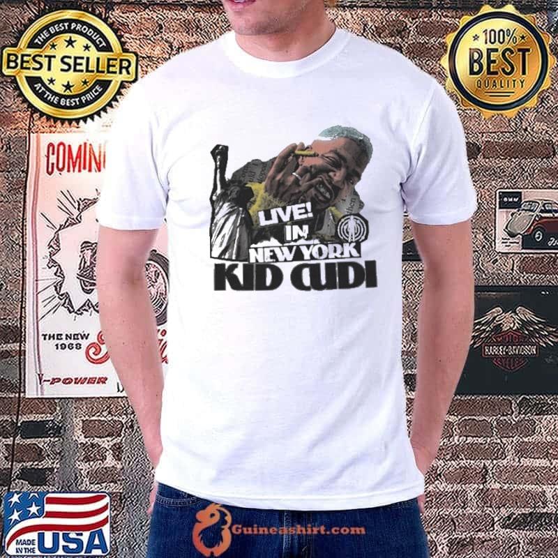 Live In New York Kid Cudi shirt