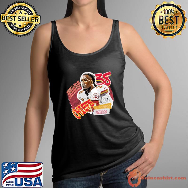 L'Jarius Sneed American football cornerback for the Kansas City Chiefs NFL T-Shirt Tank Top