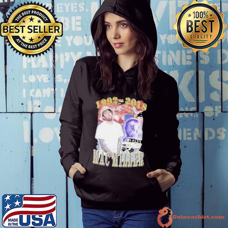 Mac Miller 1992-2018 Tribute Vintage Shirt Hoodie