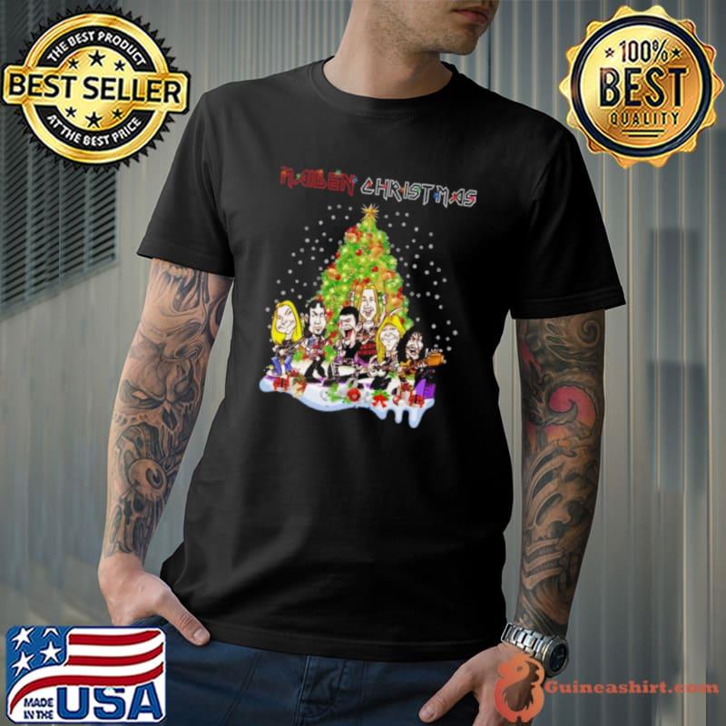 Maiden Christmas Iron Maiden Heavy Metal Band 2023 shirt