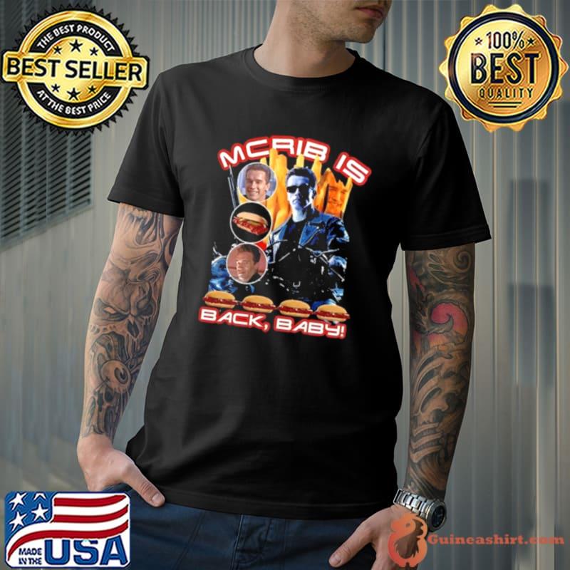 Mcrib Is Back Baby Shirt