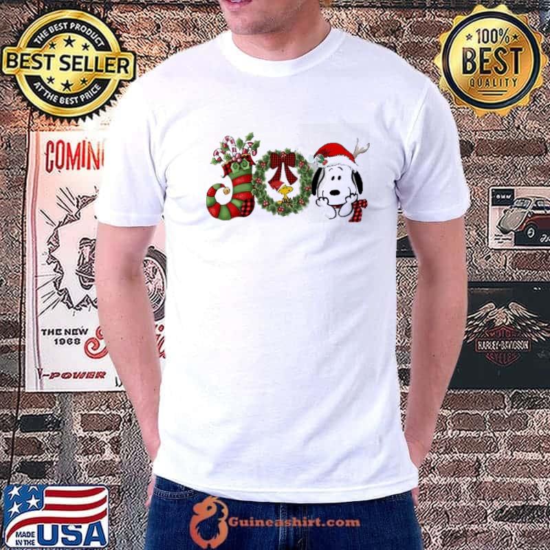 Merry Christmas Joe Snoopy santa claus shirt