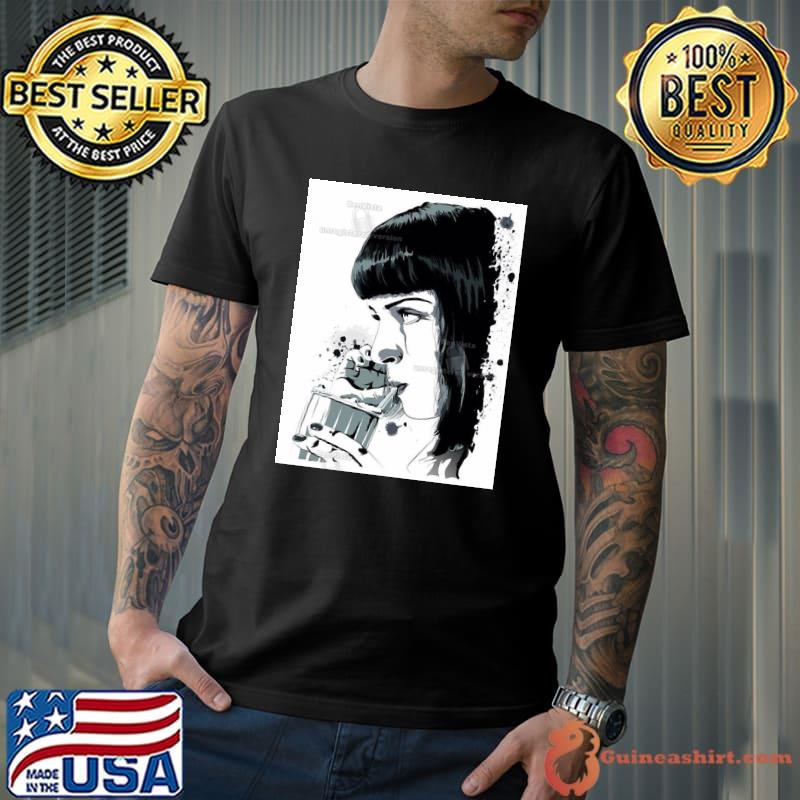 Mia Wallace Pulp Fiction Milkshake Shirt