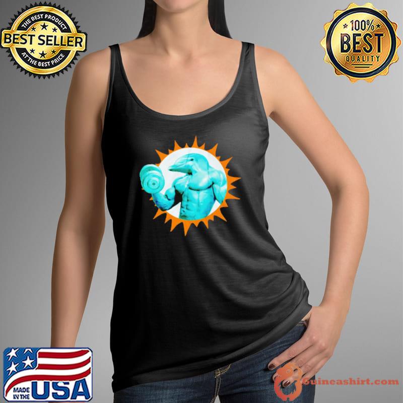 Miami Dolphins gym suns out fins out s Tank Top