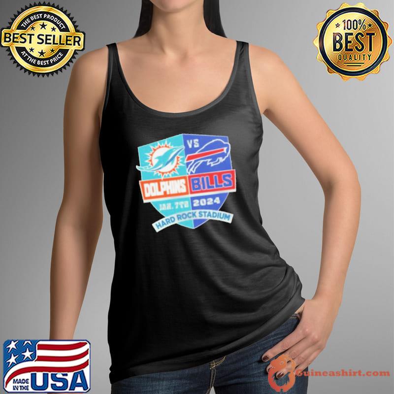Miami Dolphins Vs Buffalo Bills Hard Rock Stadium Jan 7th 2024 Shirt Tank Top
