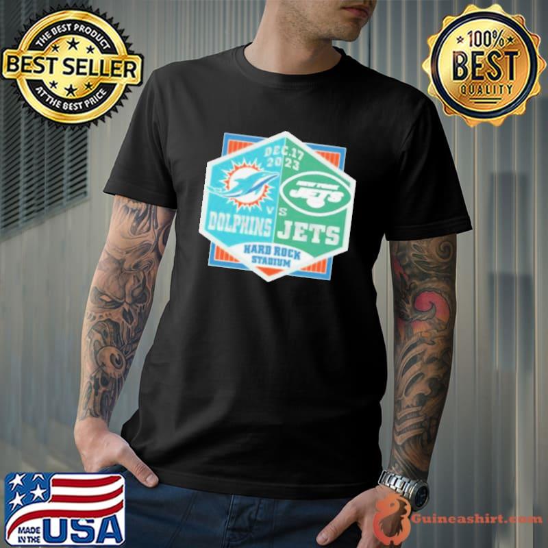 Miami Dolphins Vs New York Jets Hard Rock Stadium Dec 17 2023 Shirt