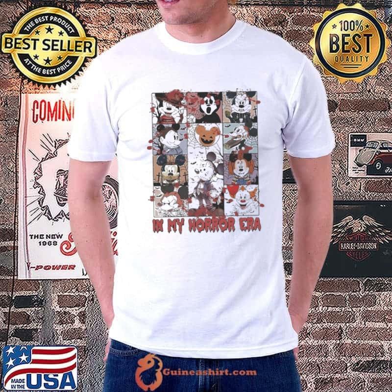 Mickey Horror Halloween In My Horror Era Shirt