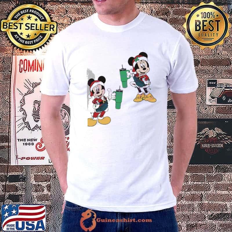 Mickey Minnie Mouse Christmas Stanley shirt