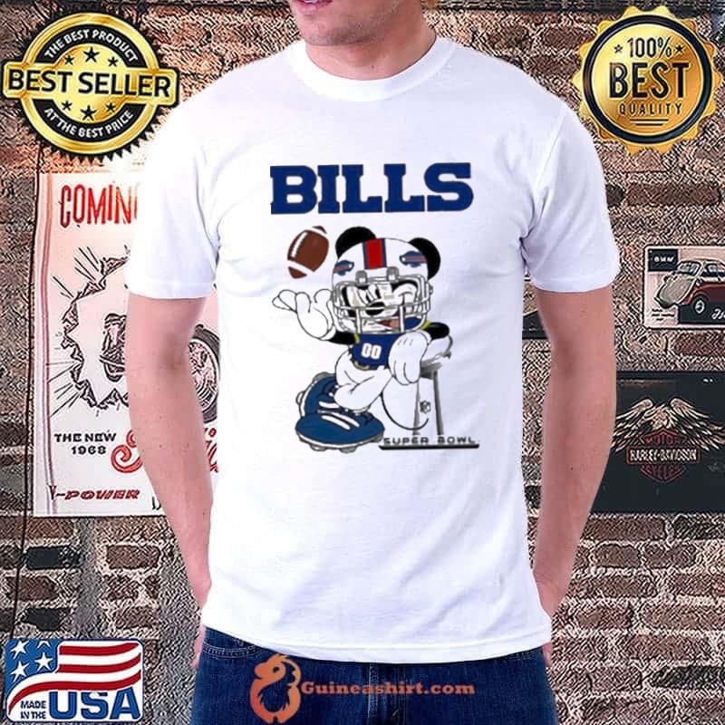 Mickey mouse Buffalo Bills disney super bowl Football shirt