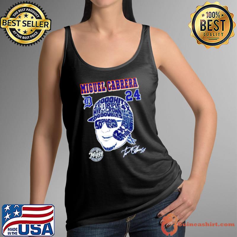 Miguel Cabrera 24 Miggy the Final Season signature s Tank Top