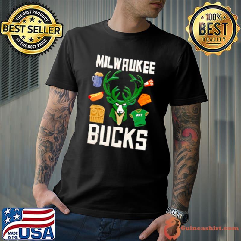 Milwaukee Bucks NBA Claymation shirt