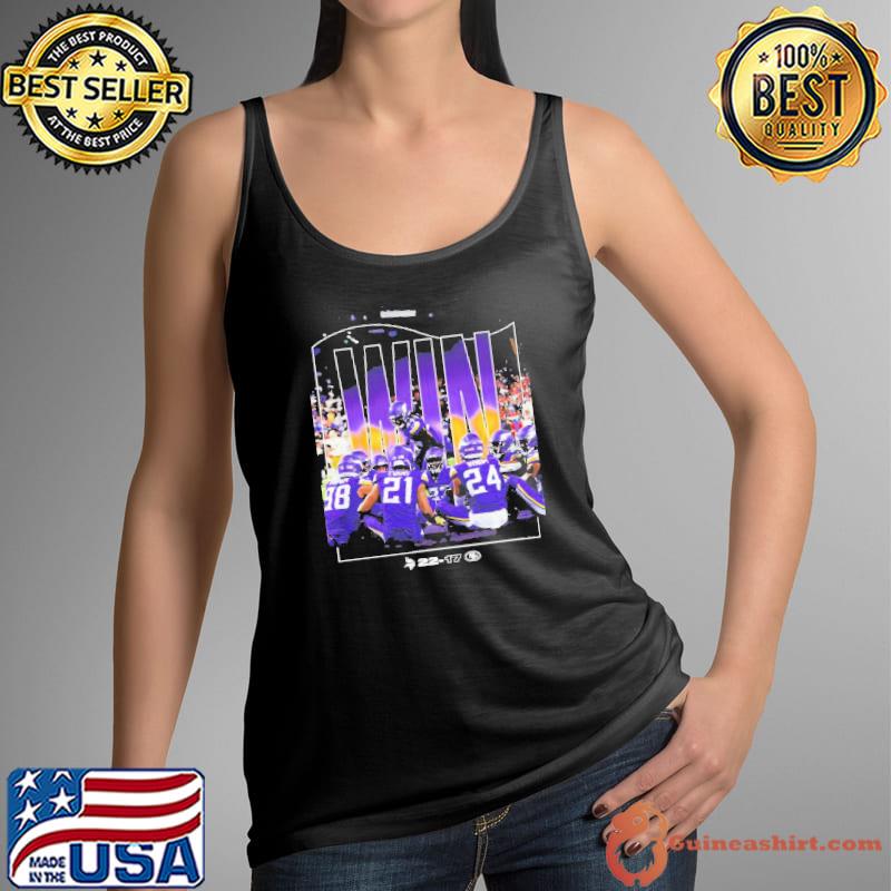 Minnesota Vikings Silenced Them San Francisco 49ers Shirt Tank Top