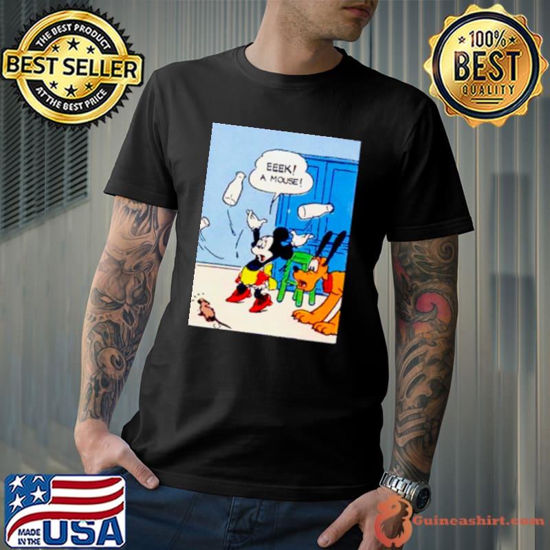Minnie Eeek a Mickey mouse shirt