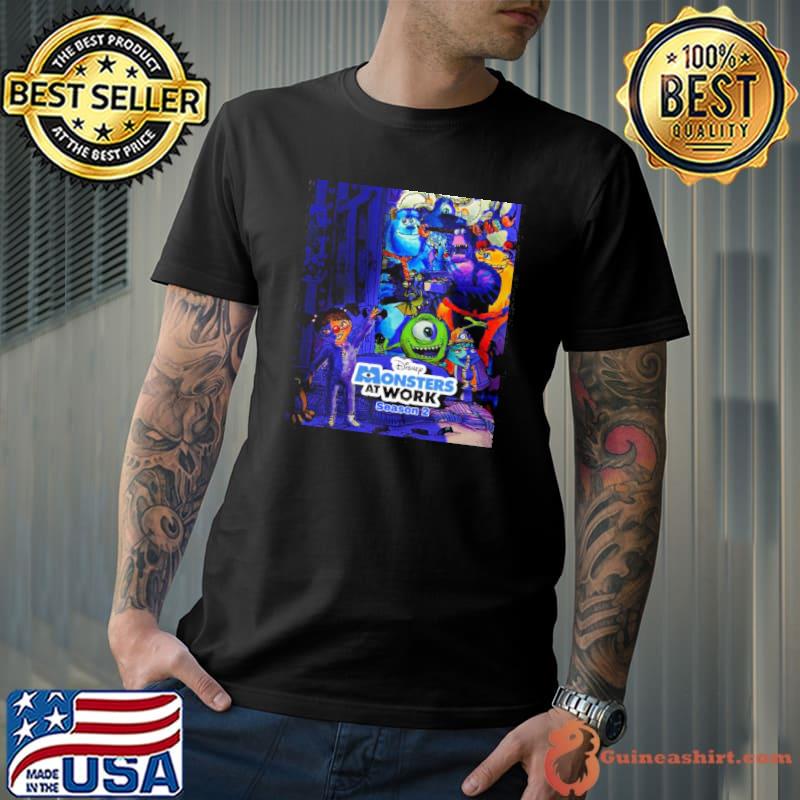 Monsters At Work Season 2 On Disney Plus Fan Art Artwork Home Decor Poster shirt