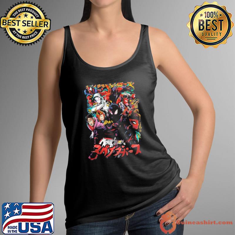 MULTIVERSE spider man Shirt Tank Top