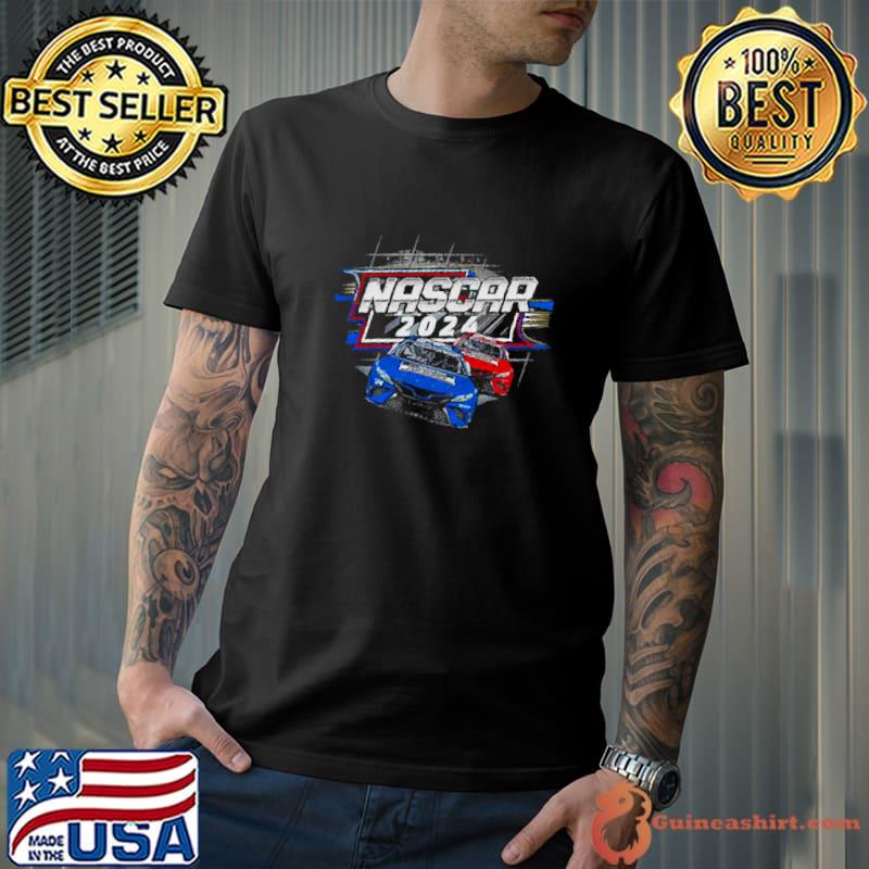 NASCAR Checkered Flag Sports 2024 Schedule Shirt