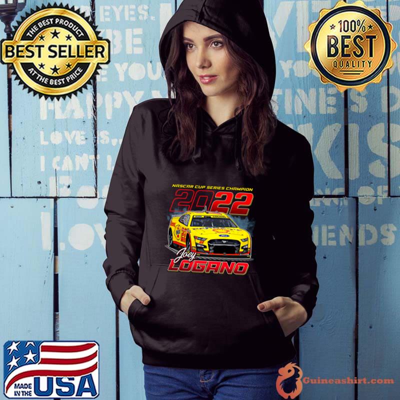 Nascar Cup Series Joey Logano 22 Champion T-Shirt Hoodie