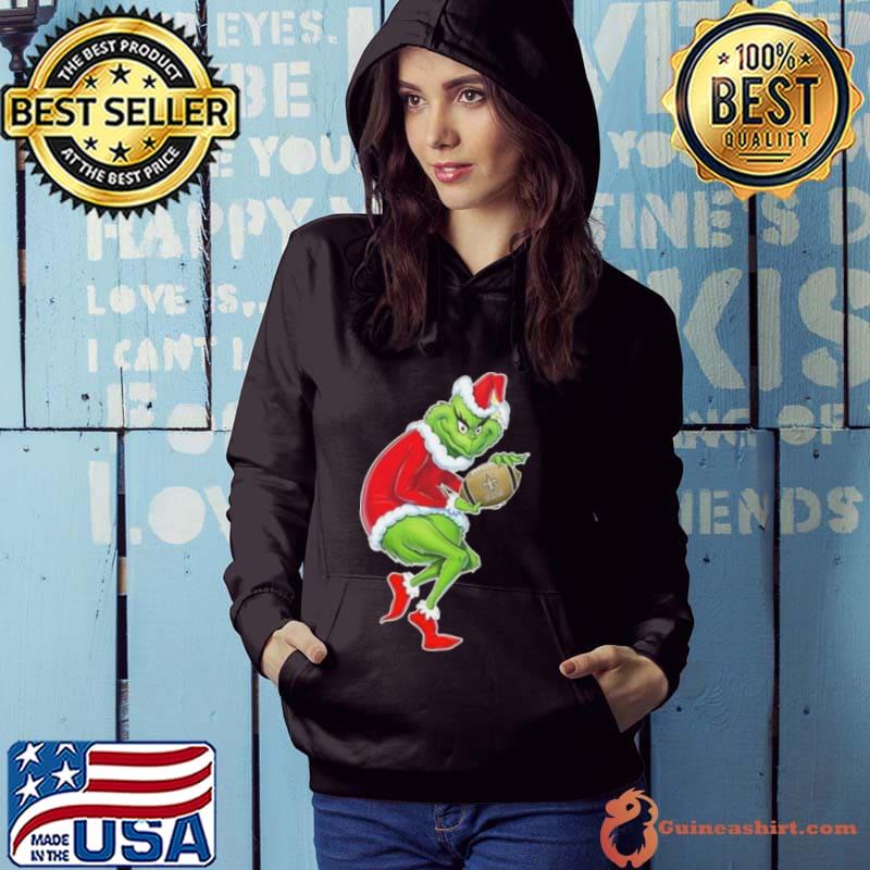 New Orleans Saints Grinch Merry Christmas 2023 Shirt Hoodie