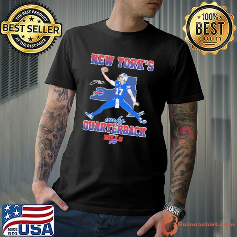 New york’s only quarterback Buffalo Bills signatures Shirt