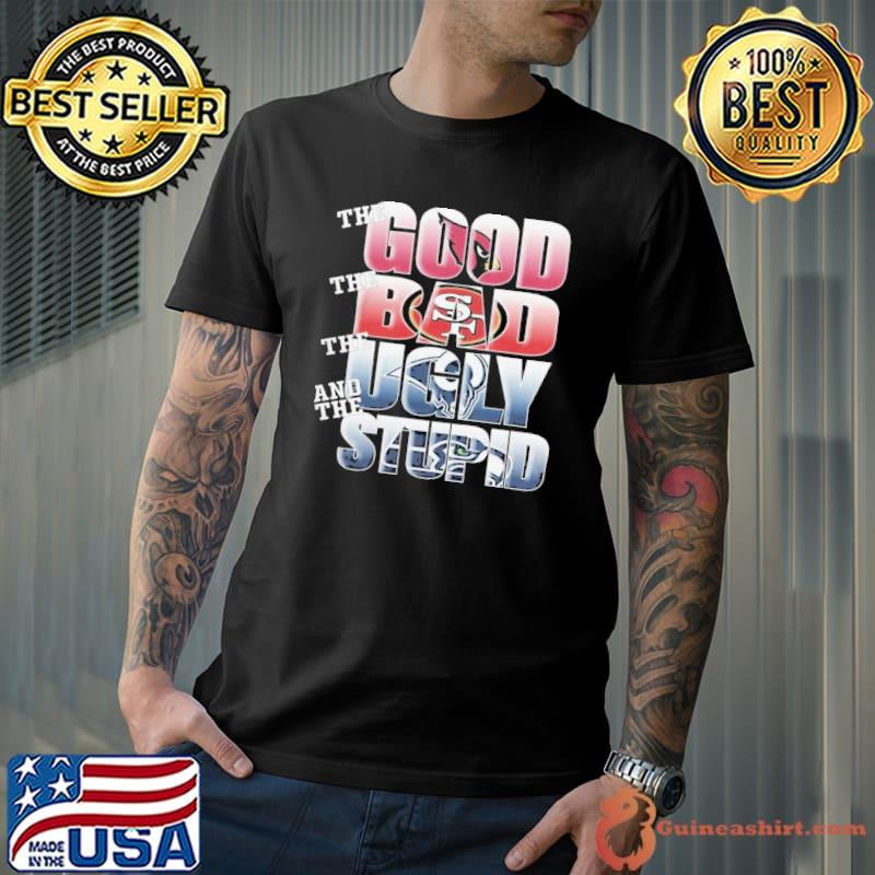 NFL good bad ugly stupid mashup Arizona cardinals Shirt - Limotees