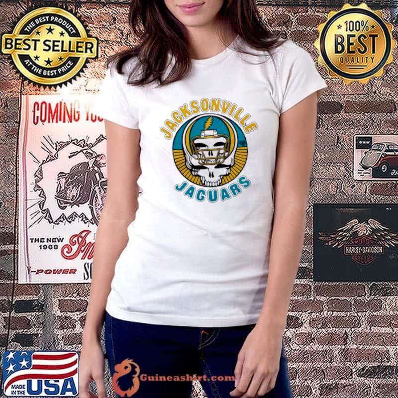 NFL x Grateful Dead x Jacksonville Jaguars retro s Ladiestee