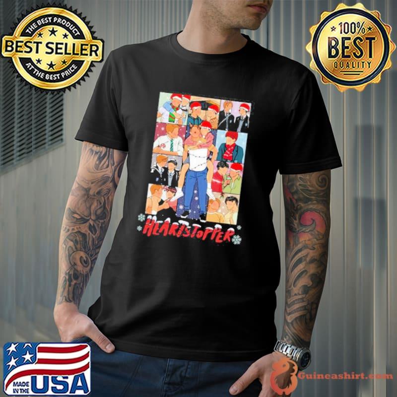 Nick And Charlie Heartstopper Art Eras Tour Christmas Shirt