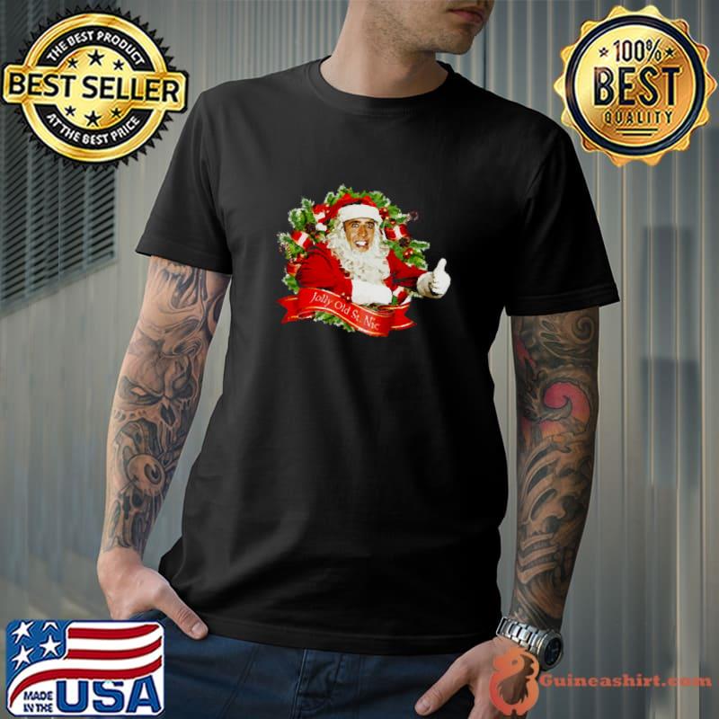Nicolas Cage Christmas Jolly Old Saint Nic 2023 shirt