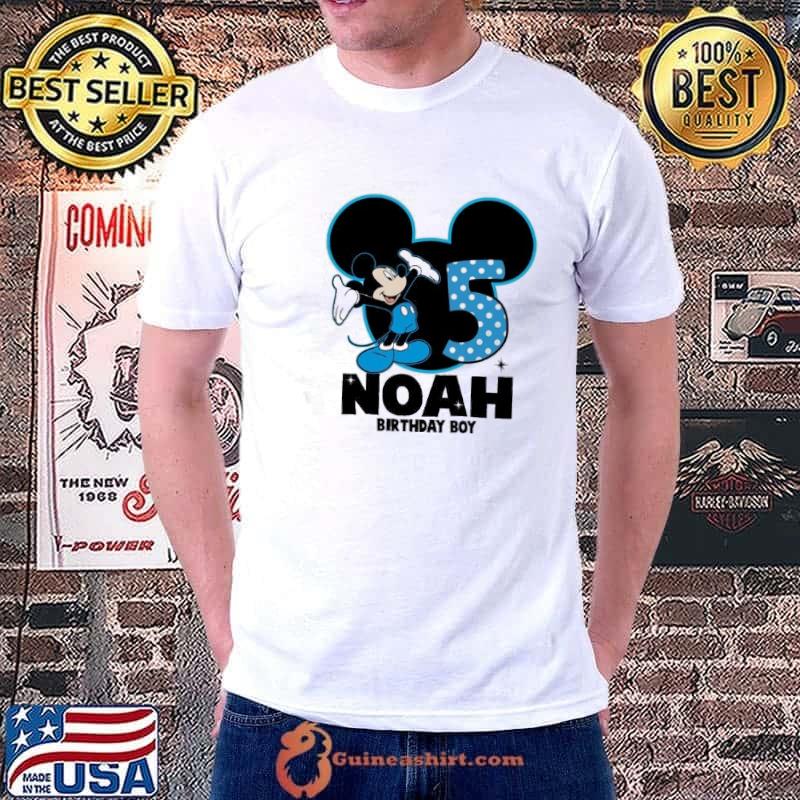 Noah birthday boy shirt