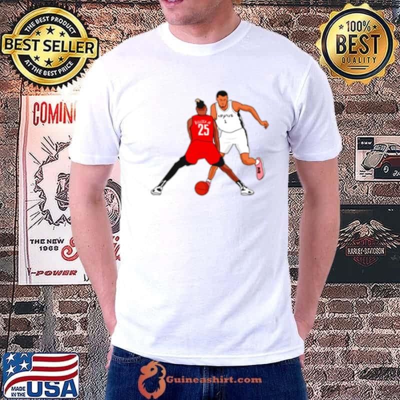 Nutmeg Wemby Bullock Jr basketball shirt