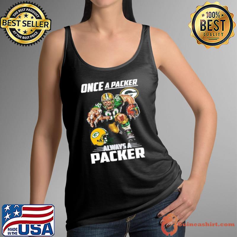 Once A Packers Always A Green Bay Packers Mascot Nfl Shirt
