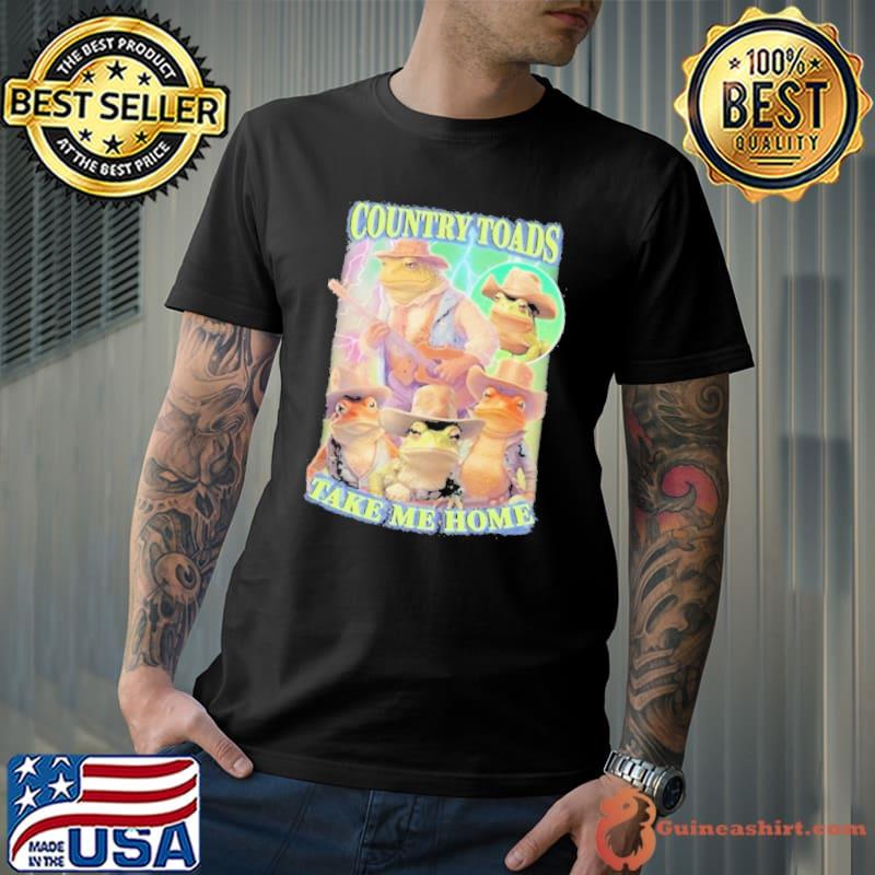 Orbitalclothing Country Toads Take Me Home Shirt