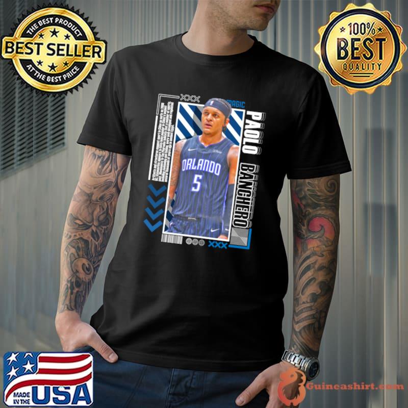 Paolo Banchero American professional basketball player for the Orlando Magic NBA T-Shirt