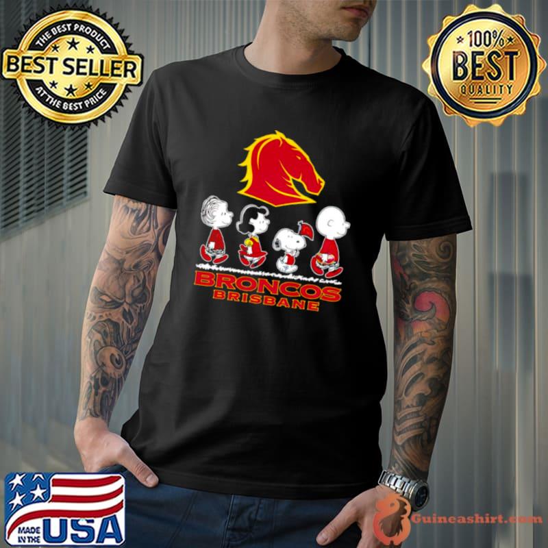 Peanut characters Broncos Brisbane shirt