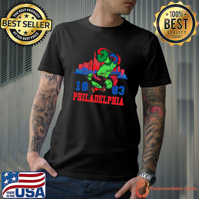 Philadelphia 1883 dancing on our own shirt