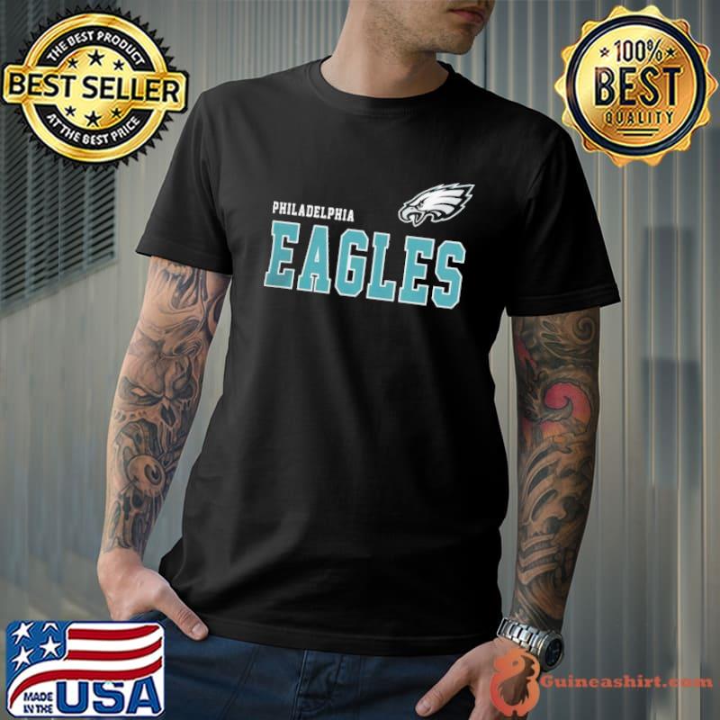 Philadelphia eagles starter midnight green draft fleece raglan Shirt