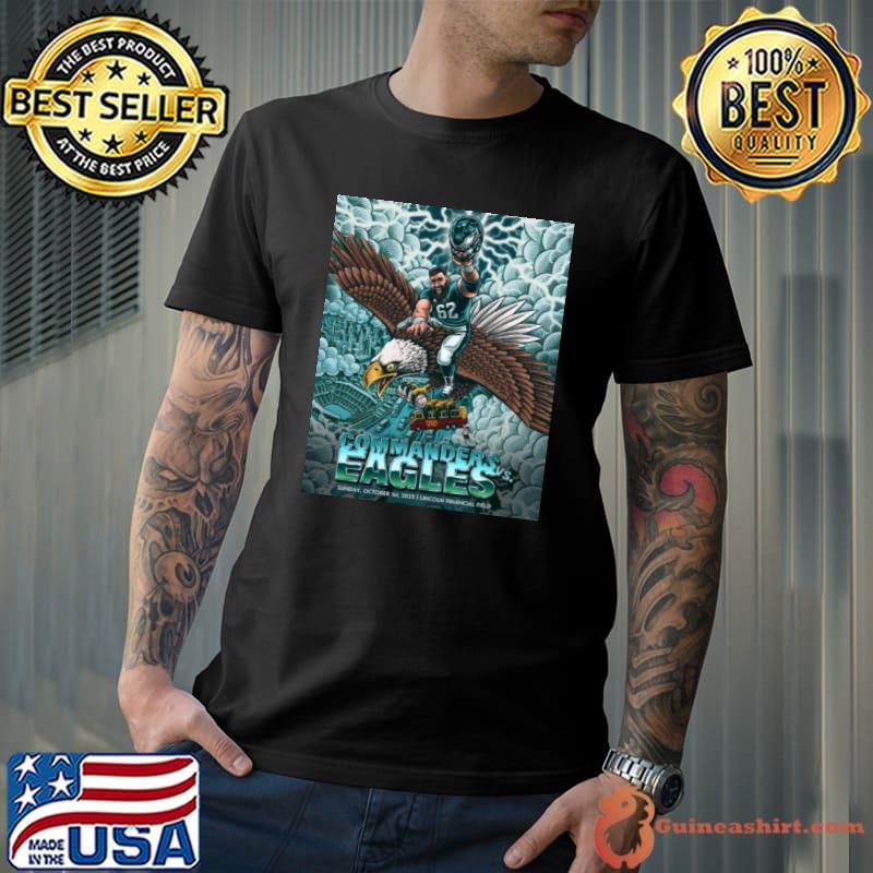 Philadelphia Eagles vs. Washington Commanders predictions for Week 4 poster shirt