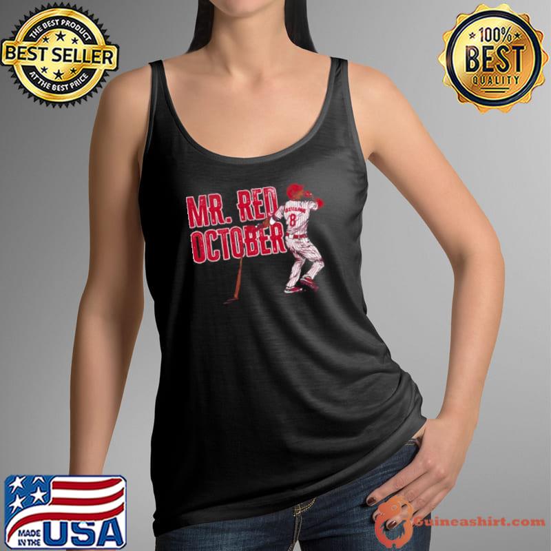 Philadelphia Phillies Nick Castellanos Mr Red October Shirt Tank Top