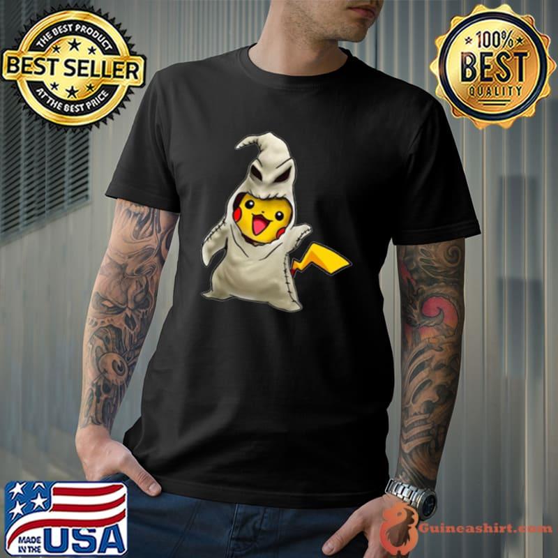 Pikachu Pokemon In Oogie Boogie Halloween shirt