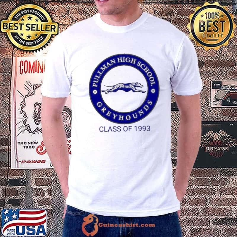 Pullman High School Greyhounds class of 1993 shirt