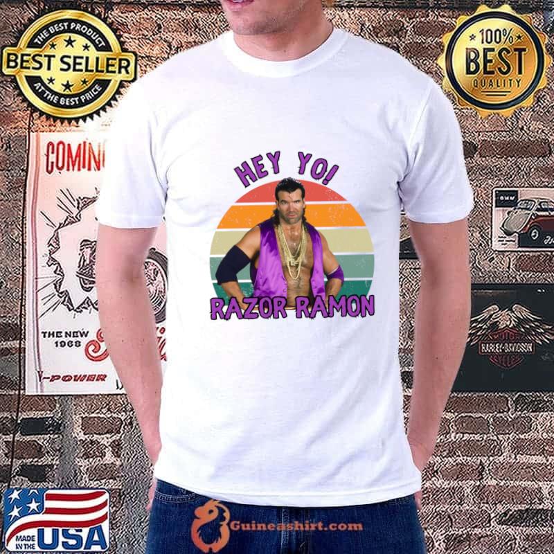 Razor Ramon professional wrestling Vintage Sunset T-Shirt