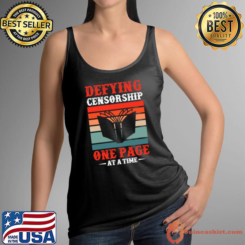 Read Banned Books Defying Censorship Banned Books Vintage T-Shirt Tank Top